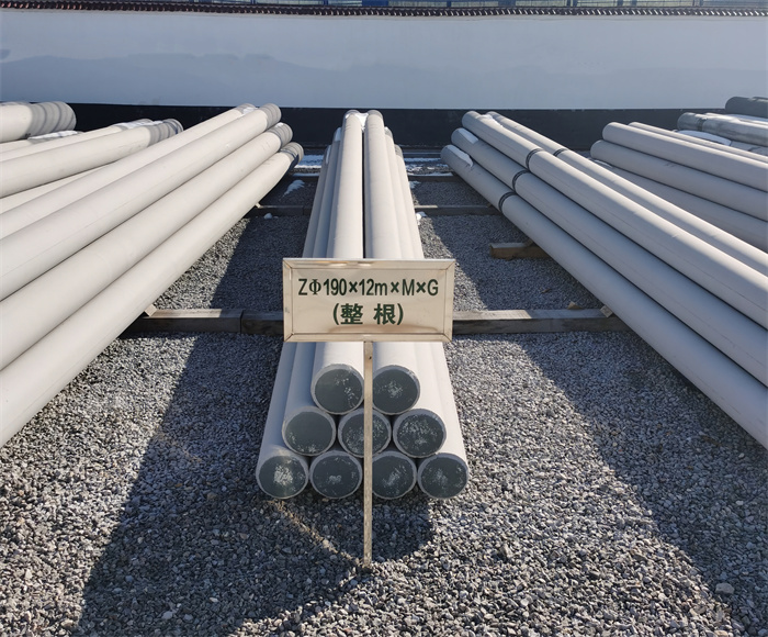 塔城190×12米钢筋混凝土水泥电线杆