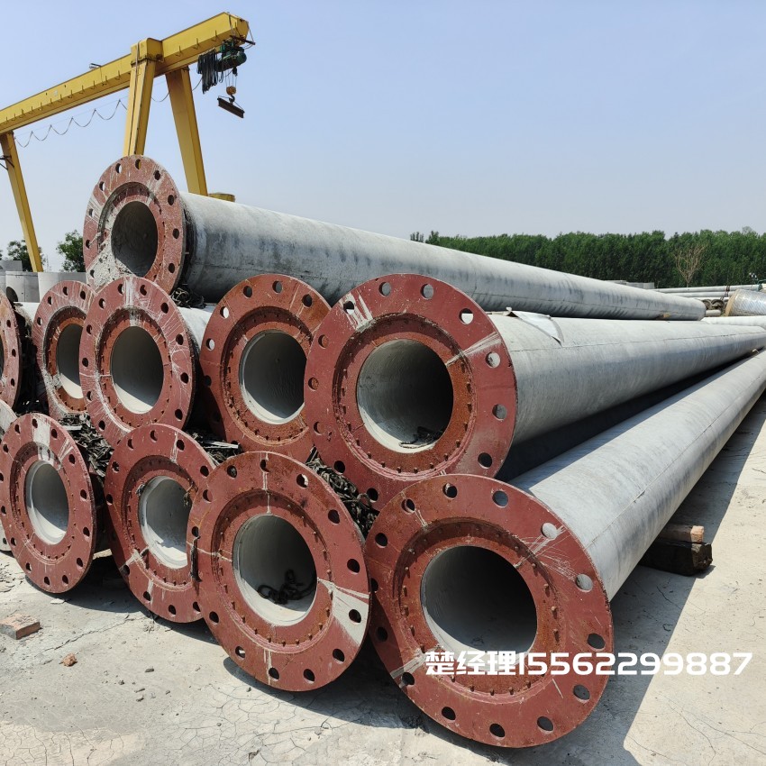 塔城12米大弯矩电杆